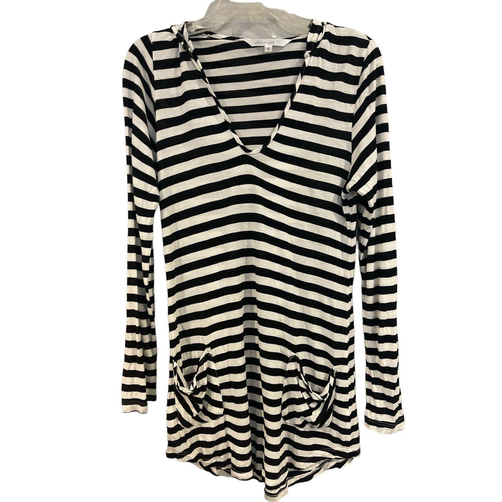 ella moss long leave top S, lightweight, coastal, hood
